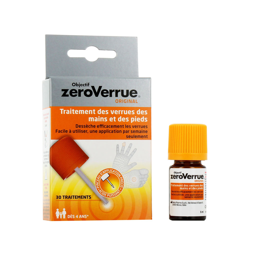 Objectif ZeroVerrue Tratamiento para verrugas manos y pies 5 ml