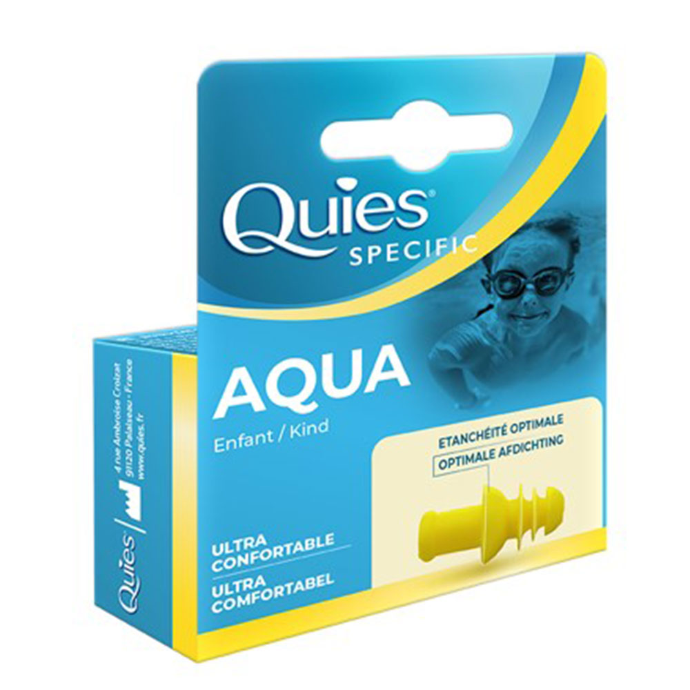 Quies Specific Protector auditivo infantil Aqua 1 par