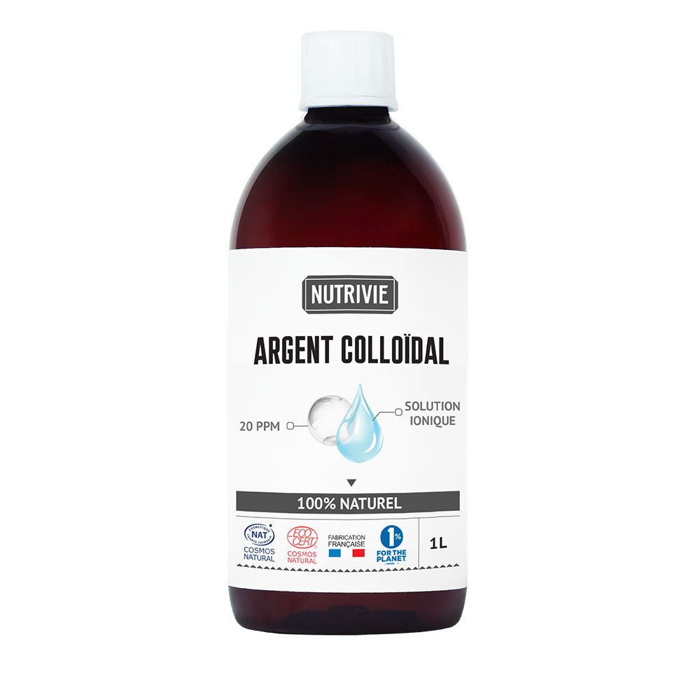 Nutrivie Plata Coloidal 20ppm 1L