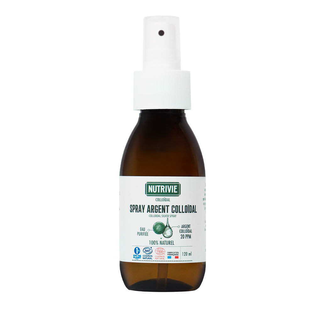 Nutrivie Plata Coloidal Spray 20ppm 120 ml