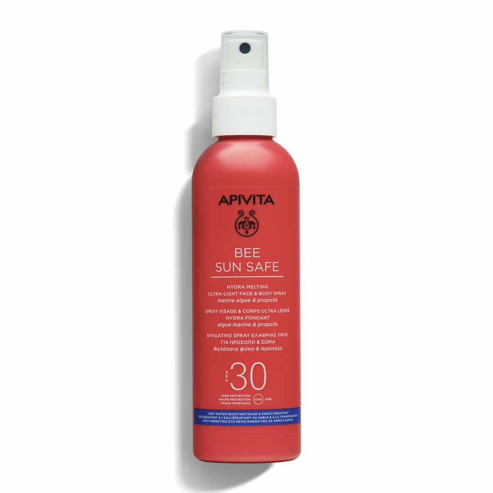 Apivita Bee Sun Safe Spray SPF30 Ultraligero Rostro y Cuerpo 200ml