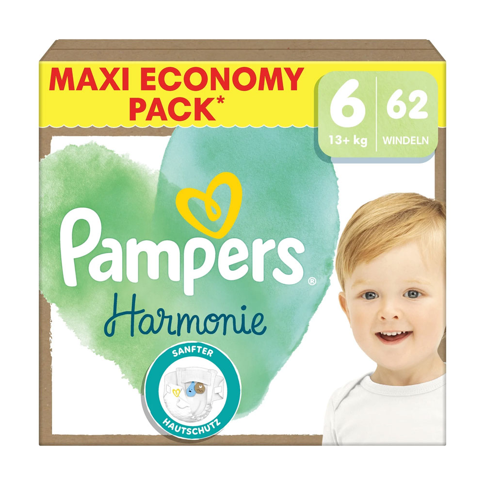 Pampers Harmonie Pañales Talla 6 13kg et plus x62