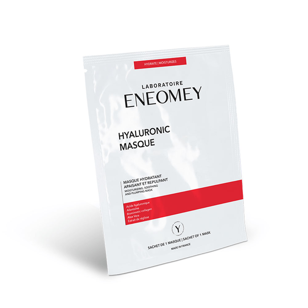 Eneomey Mascarilla hidratante de ácido hialurónico calmante y rellenadora 1 unidad