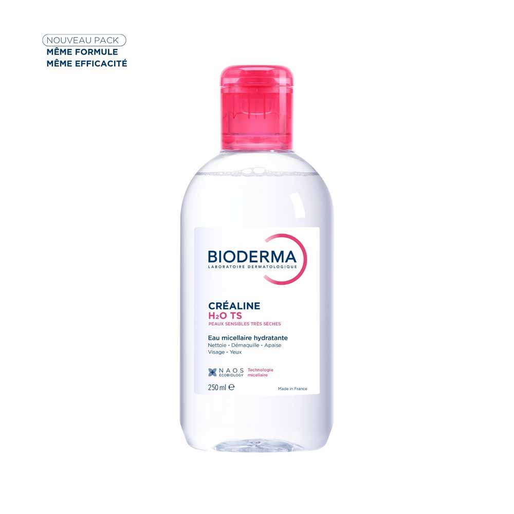 Bioderma Crealine Solución micelar desmaquillante H2O Ts pieles sensibles 250ml