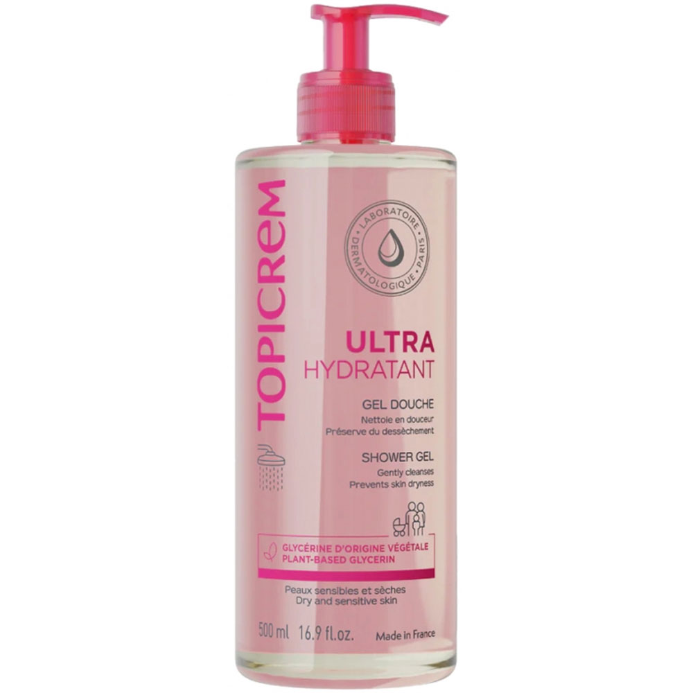 Topicrem Ultra Hidratante Gel ducha pieles sensibles 500ml