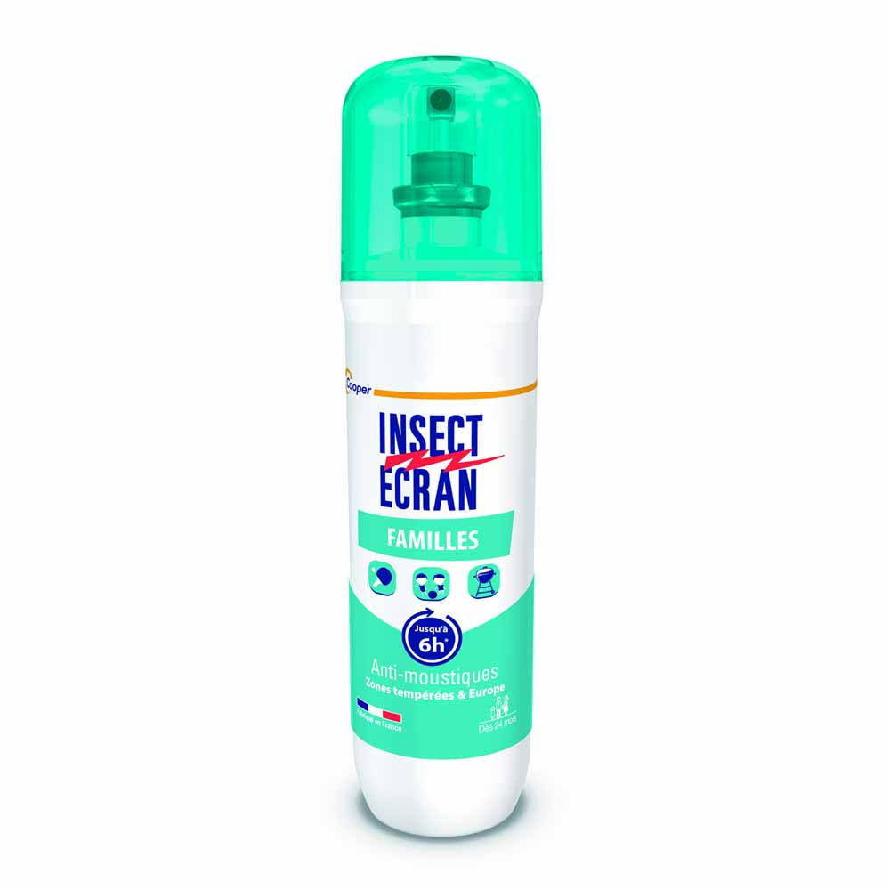 Insect Ecran Piel Antimosquitos familias zonas templadas hasta 6h 100 ml