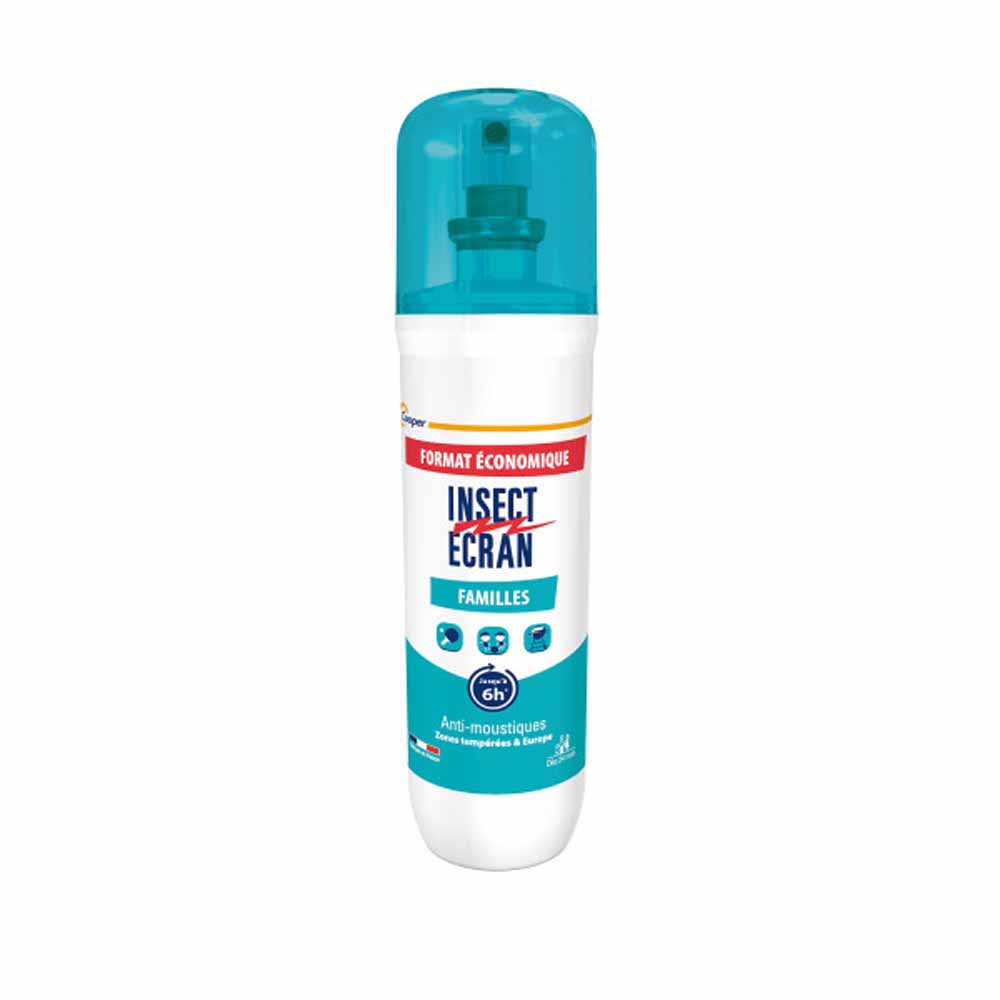 Insect Ecran Piel Antimosquitos familias zonas templadas hasta 6 horas 200 ml