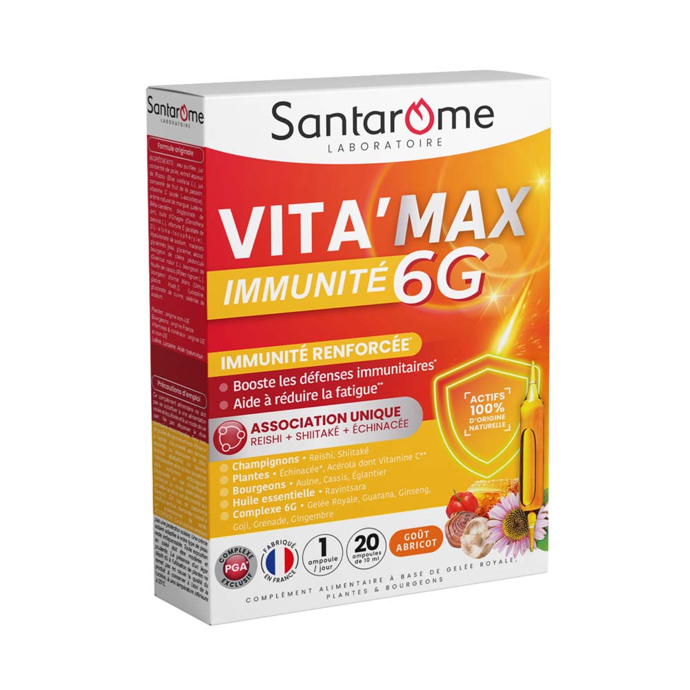 Santarome Vita'max Inmunidad 6G 20 ampollas