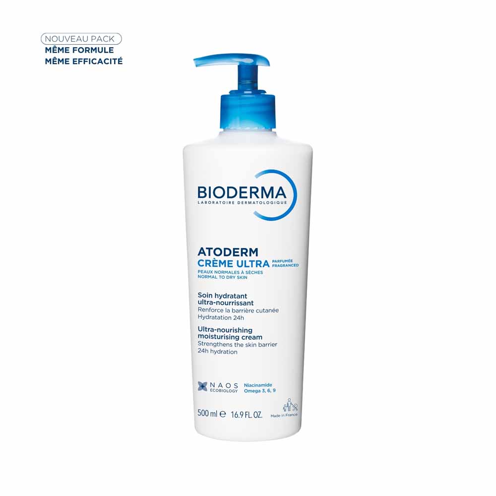 Bioderma Atoderm Crema ultranutritiva con perfume Peaux sèches 500ml