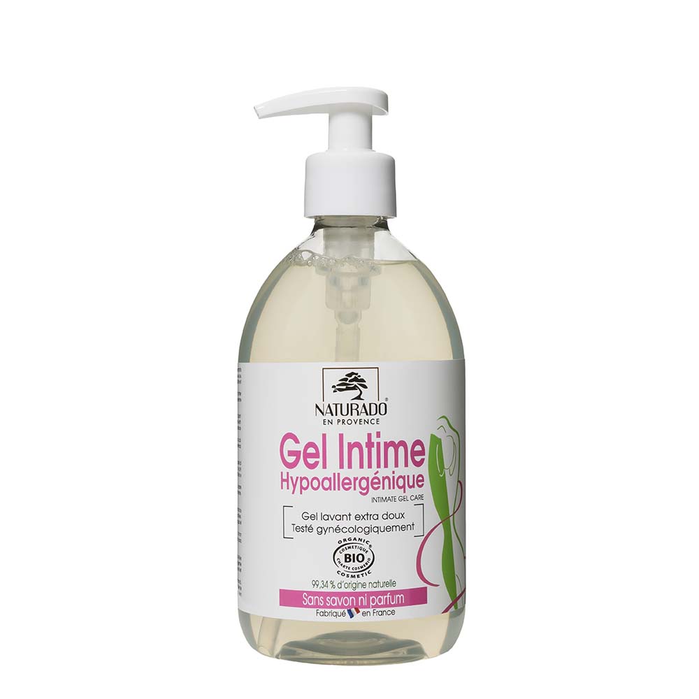 Naturado Gel limpiador íntimo Bio Sin jabón ni perfume 500 ml