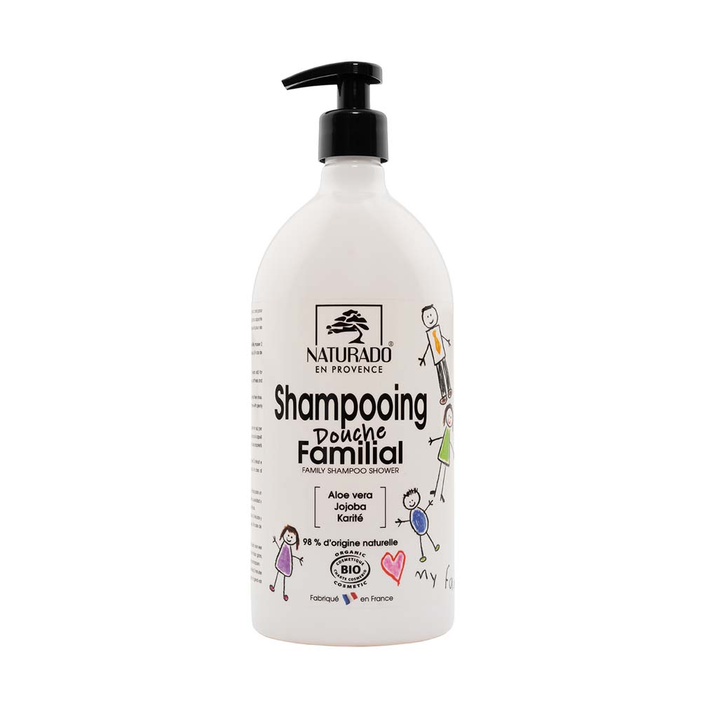 Naturado Champú Familiar BIO Aloe Vera Jojoba 1l