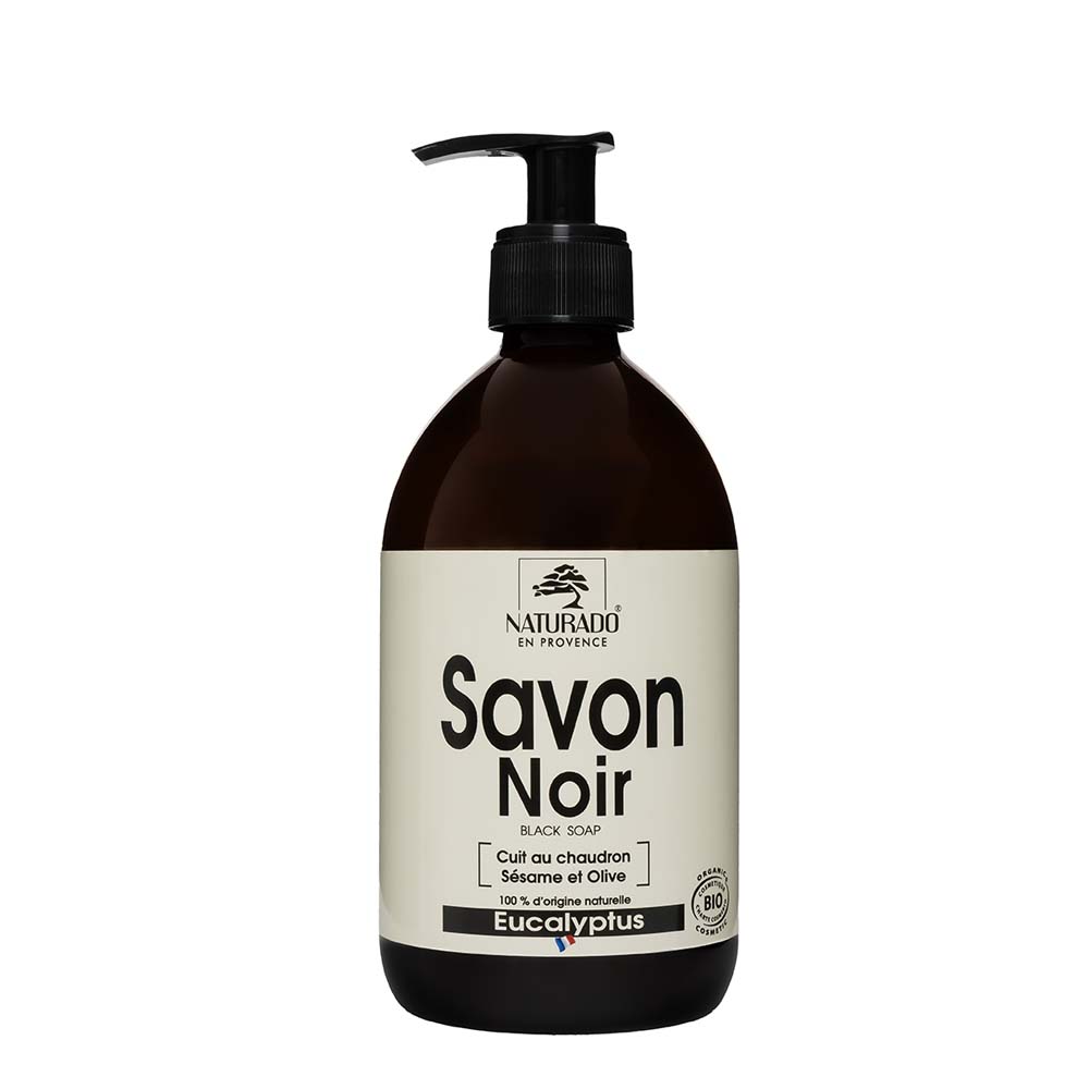 Naturado Jabon Liquido Negro Eucalipto Bio 500 ml