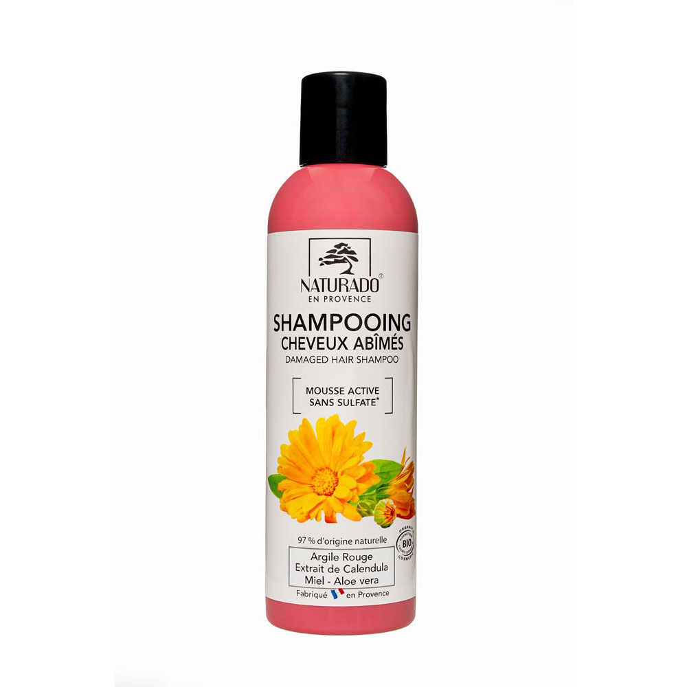Naturado Champú para cabellos dañados 200 ml