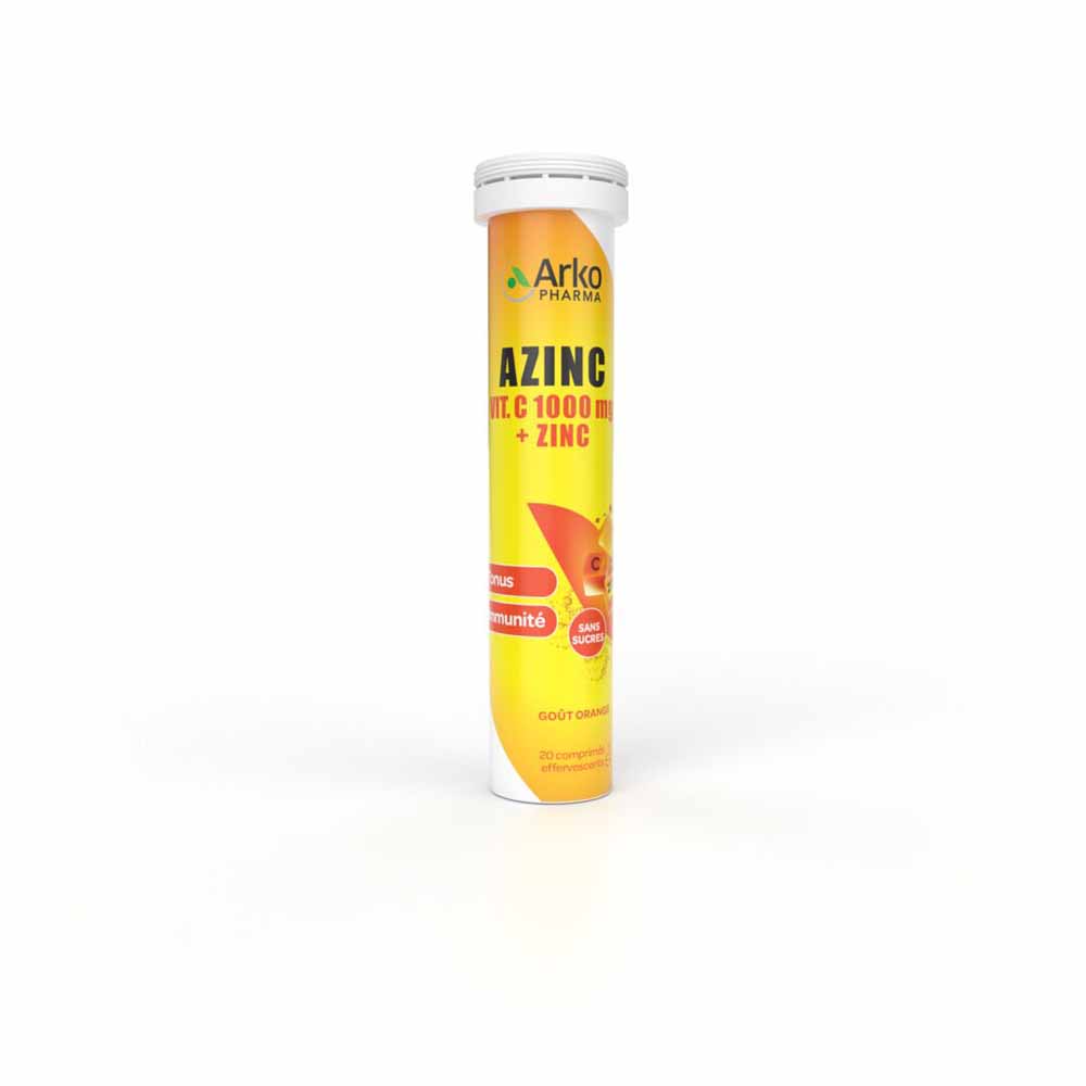 Arkopharma Azinc Vitamina C 1000mg + Zinc 20 comprimidos