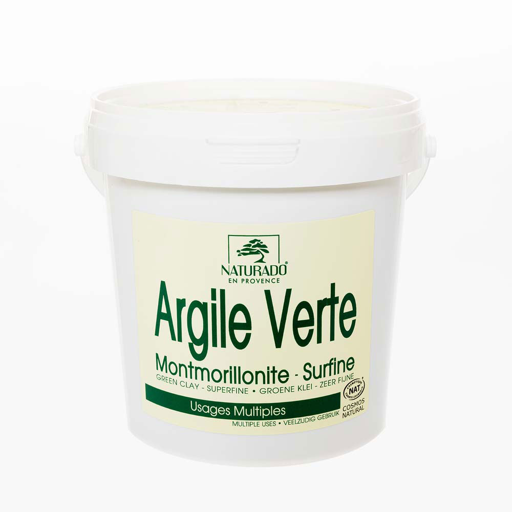 Naturado Cubo de Arcilla Verde Multiusos Montmorillionita Surfine 1Kg