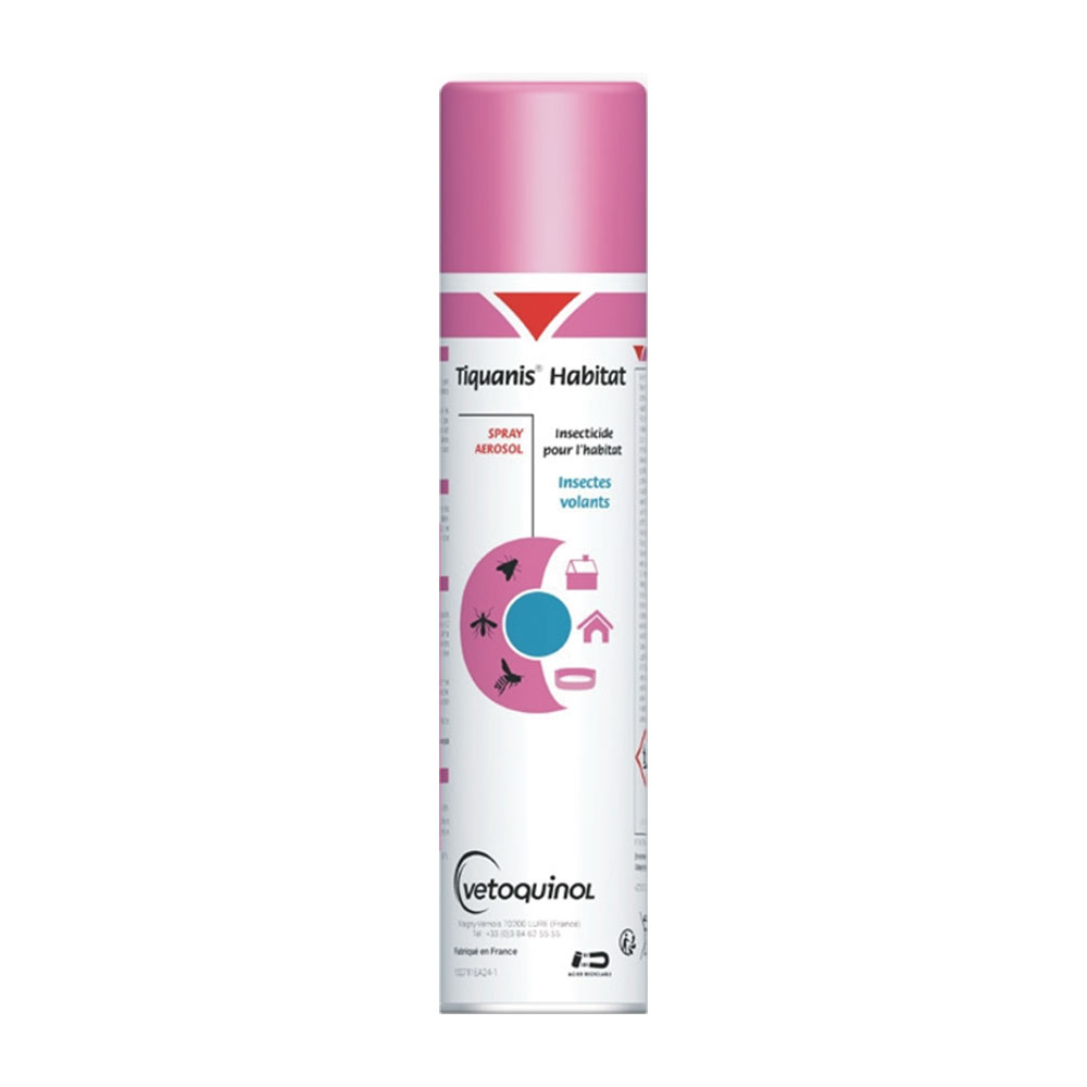 Vetoquinol Tiquanis Spray insecticida para el hogar insectos voladores 300 ml