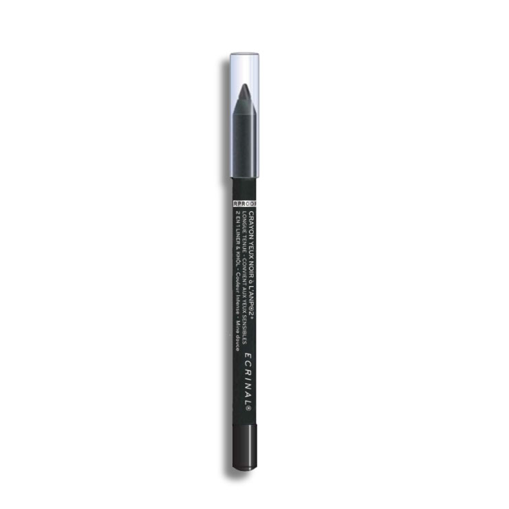 Ecrinal Lápiz de maquillaje para ojos sensibles Negro 1.3g