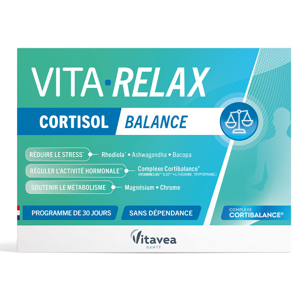 Vitavea Santé Vitis Relax Cortisol Balance 30 cápsulas