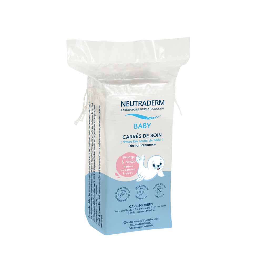 Neutraderm Baby Cuadrados de cuidado x100