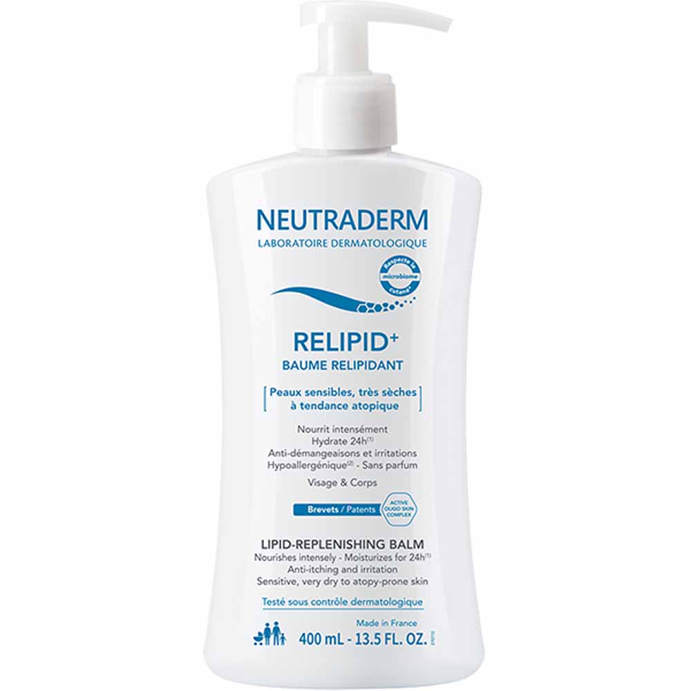 Neutraderm Bálsamo relipidante Relipid+ pieles sensibles 400 ml