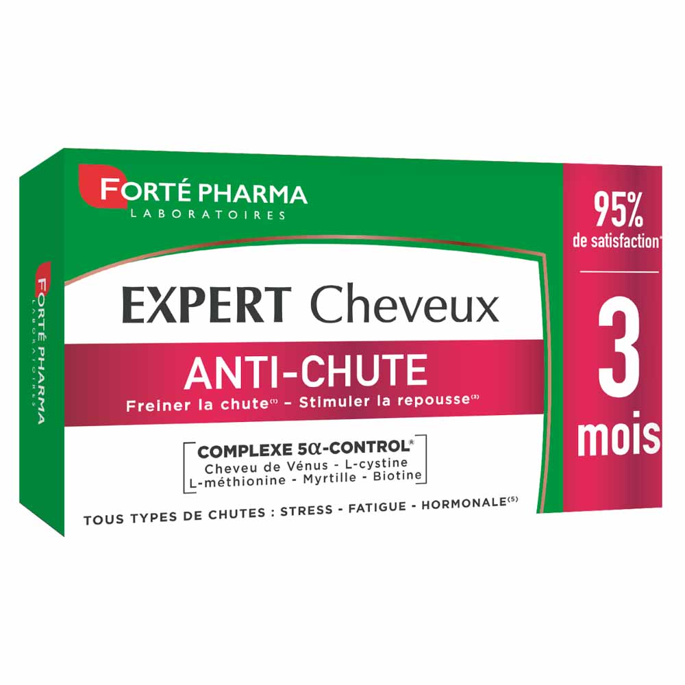 Forté Pharma Expert Caída del cabello plaintext anticaída 90 comprimidos