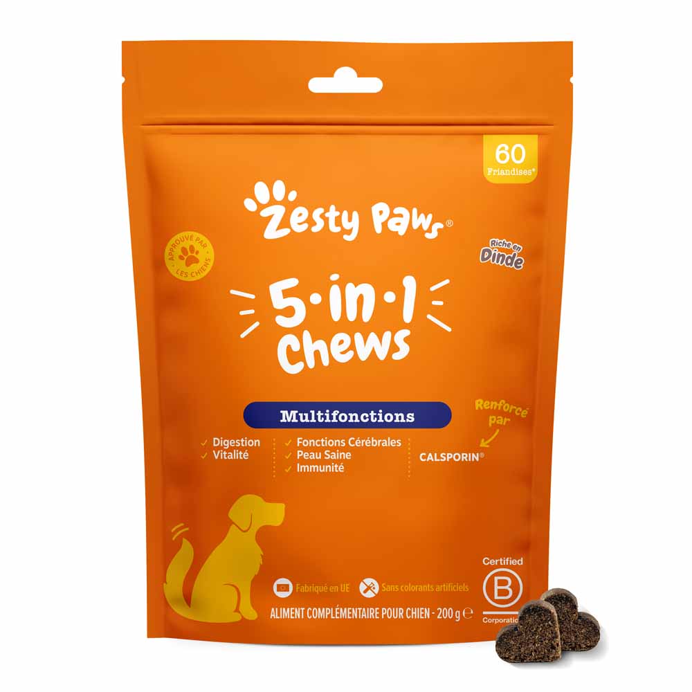Zesty Paws multifunción 5 en 1 Perro 200g