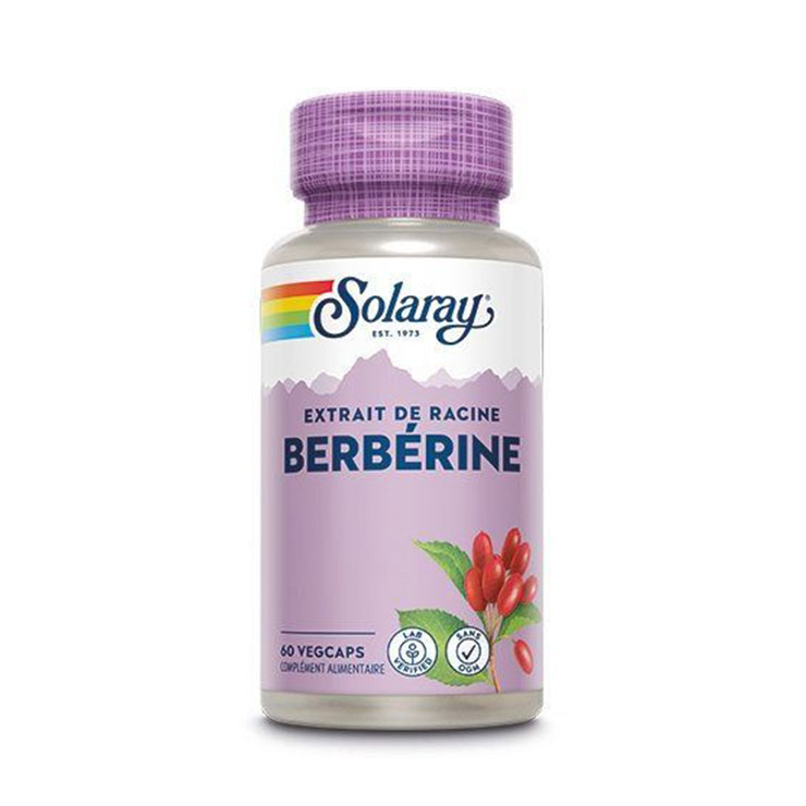 Solaray Berberina 60 cápsulas