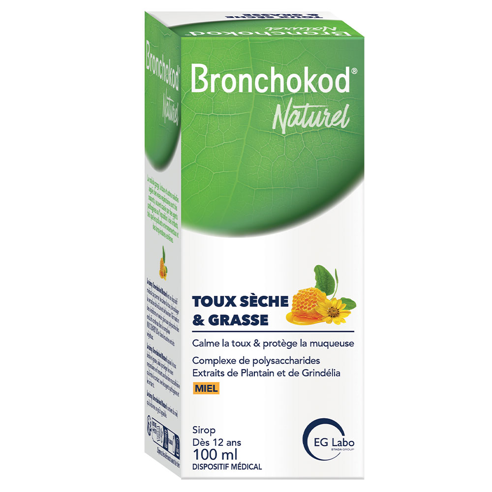 EG Labo Bronchokod Natural Tos Seca y Grasa Miel 100 ml