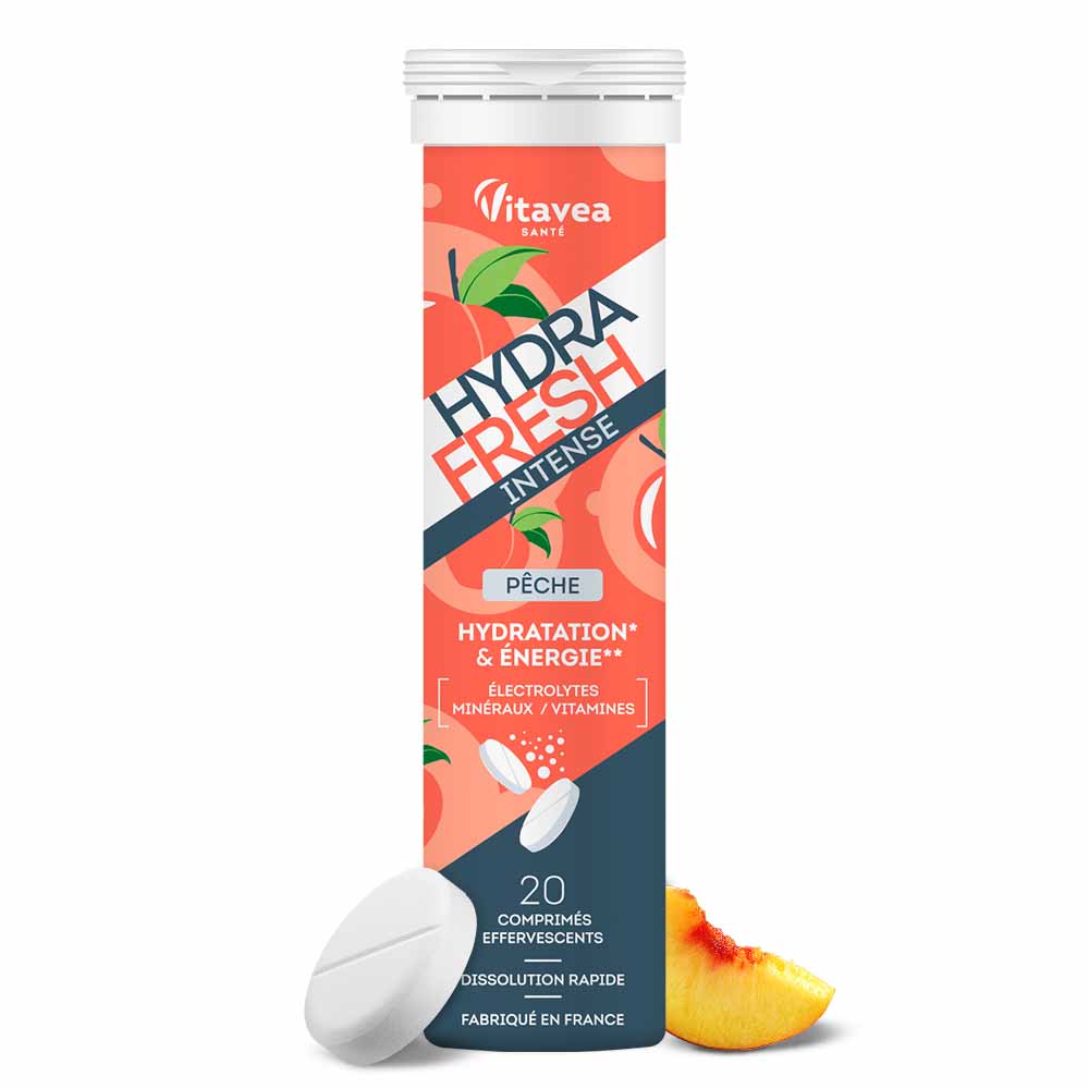 Vitavea Santé HidraFresh hidratación intensa y energía 20 comprimidos efervescentes