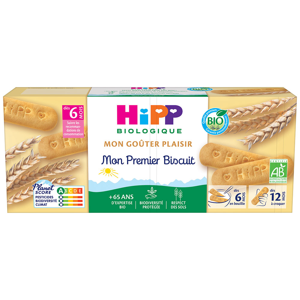 Hipp Mi primera galleta bio mi merienda placer desde los 6 meses 180 g