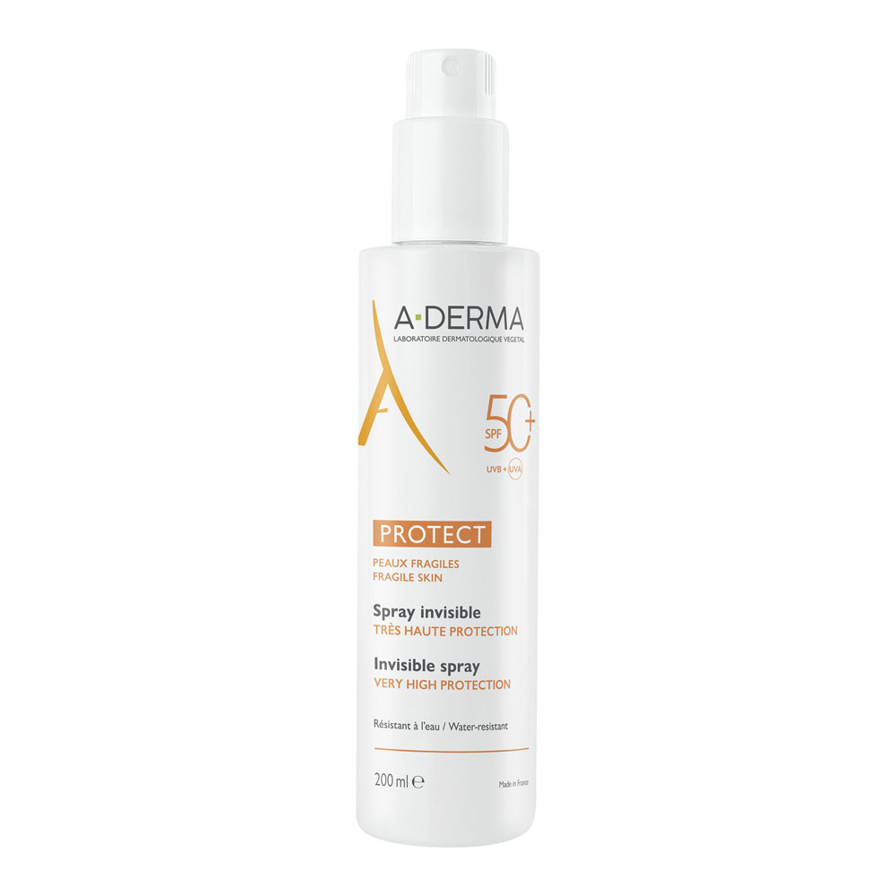 A-Derma Protect Spray solar invisible SPF50+ 200 ml