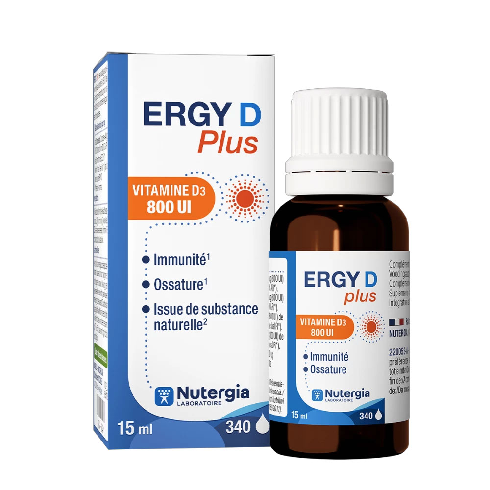 Nutergia Ergy D Plus vitamina d3 800 ui 15 ml