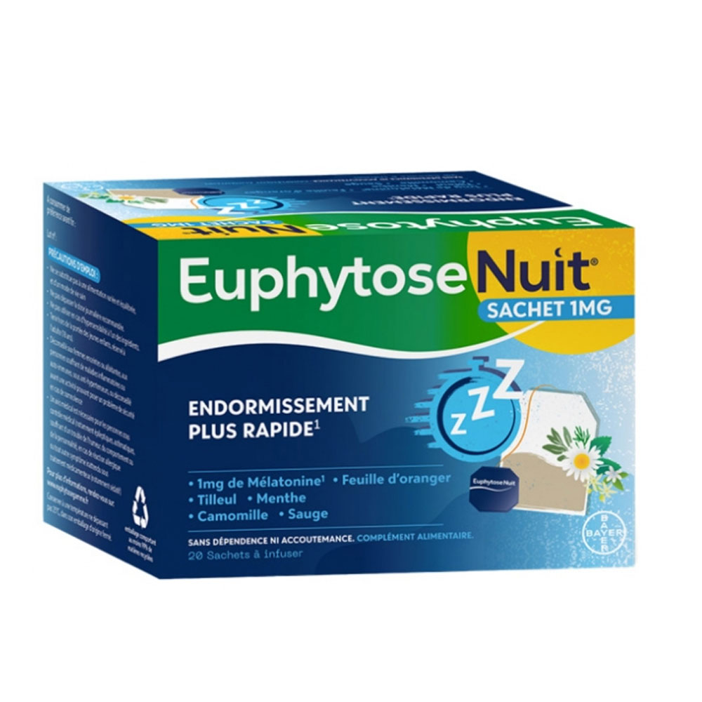 Bayer Euphytose Euphytose Nuit infusión 20 sobres