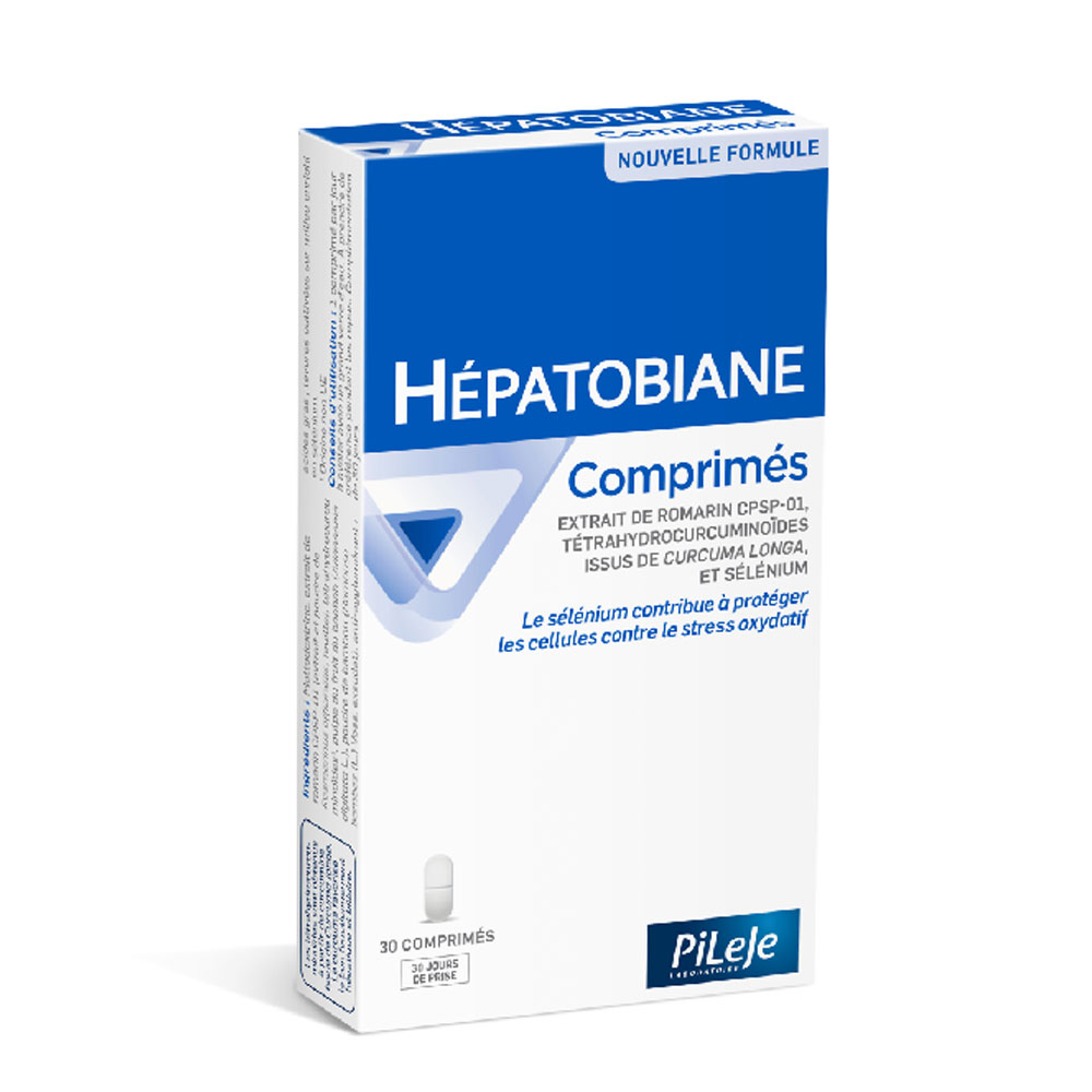 Pileje Hepatobiane Romero y selenio 30 comprimidos