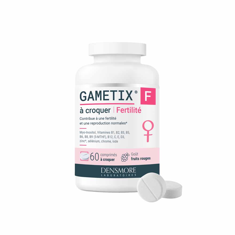 Densmore Ginecología Gametix® F fertilidad femenina 60 comprimidos masticables