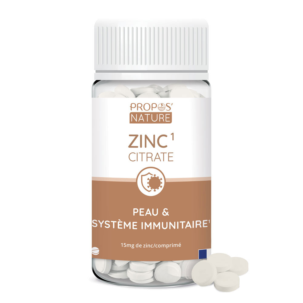 Propos'Nature Citrato de zinc 90 comprimidos