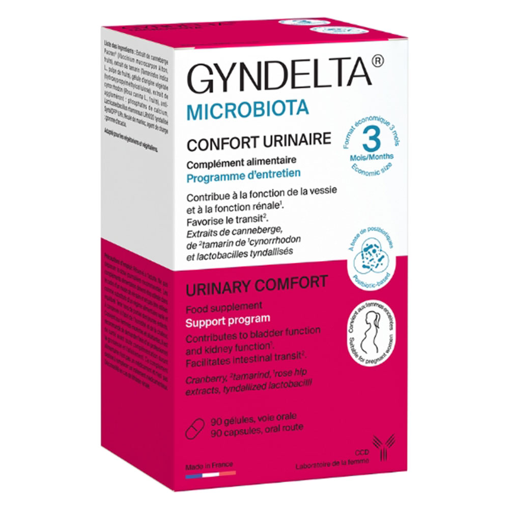 Ccd Gyndelta Microbiota confort urinario 90 Capsulas