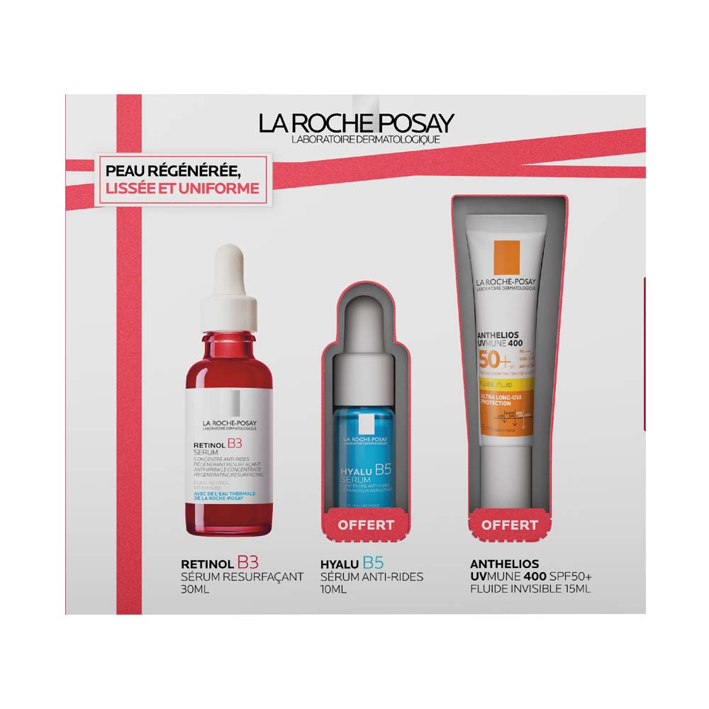 La Roche-Posay Retinol B3 Cofre Suero Piel Lissea, Uniforme y Regenerada