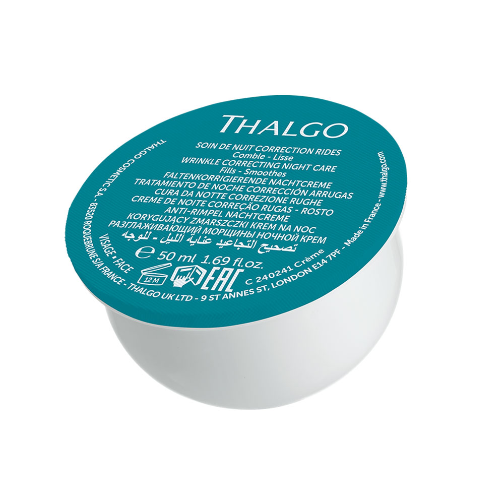 Thalgo Hyalu-Procollagène Eco-Recharge Crema de Noche Correctora de Arrugas 50 ml