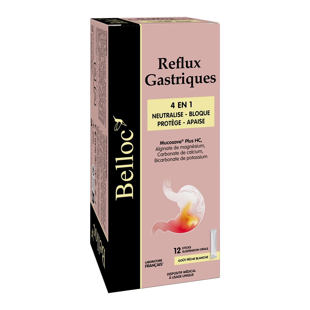 Belloc Reflujo gástrico 12 barritas x 15 ml