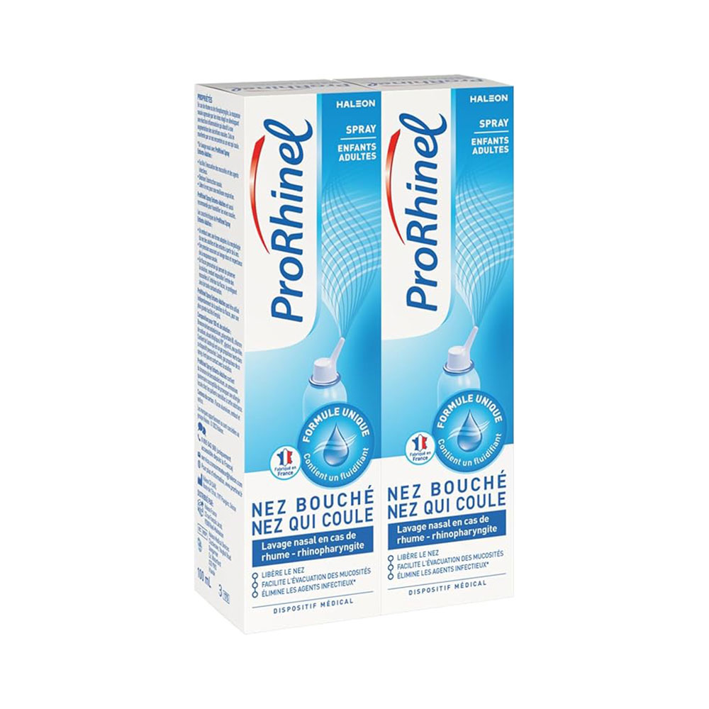 Prorhinel Spray nasal congestión adultos y niños 2 x 100 ml