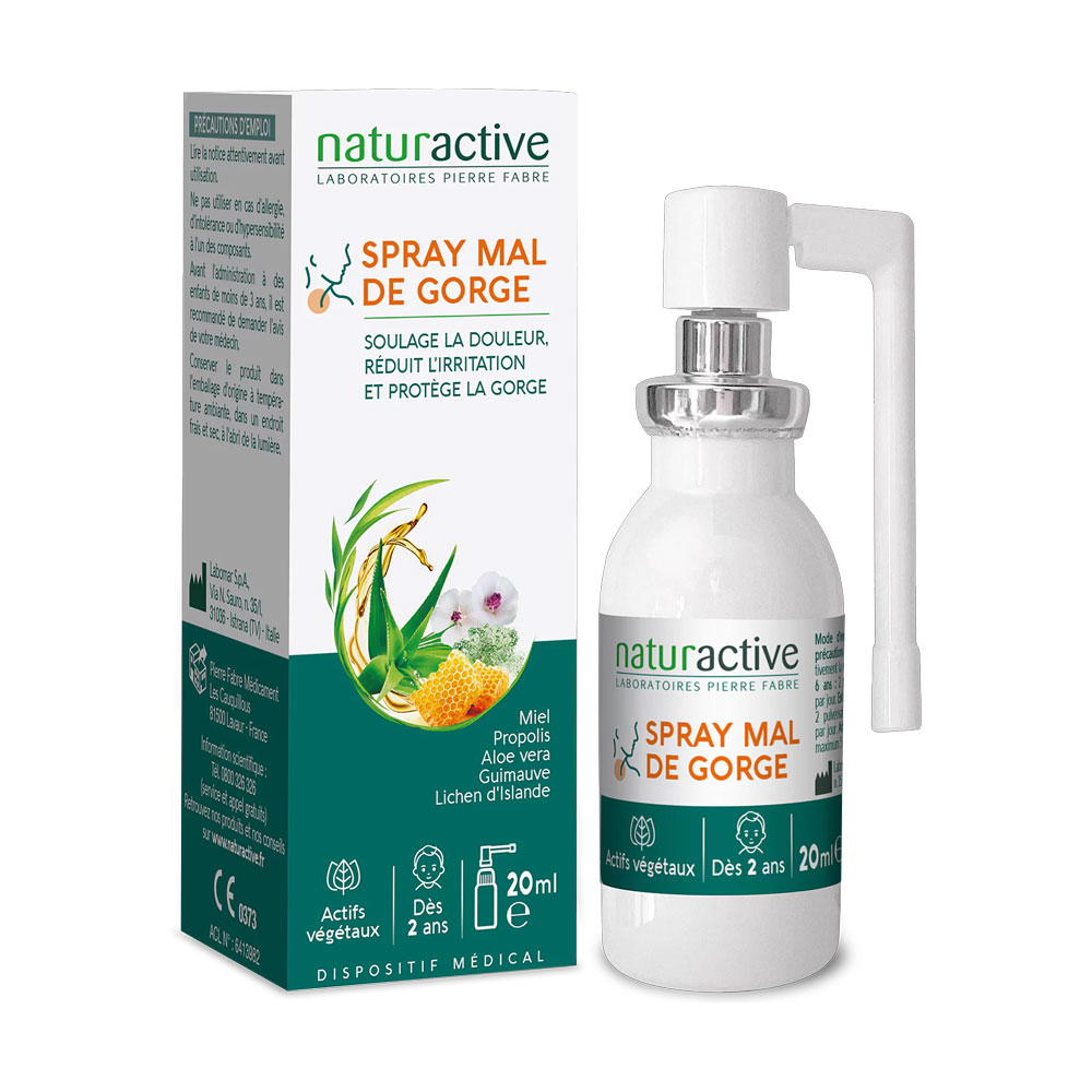 Naturactive Spray para el dolor de garganta 20 ml