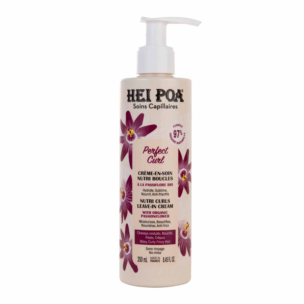 Hei Poa Perfect Curl Crema de cuidado nutri rizos 250 ml
