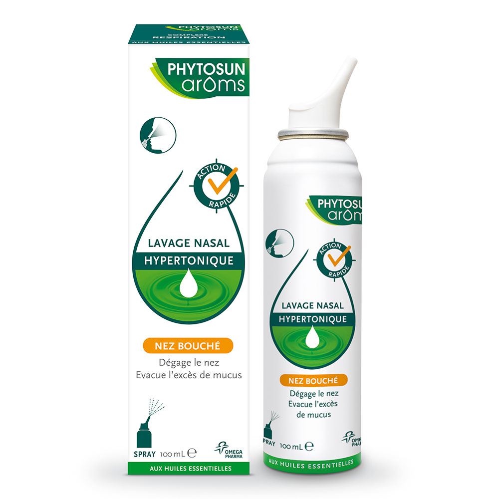 Phytosun Aroms Spray lavado nasal hipertónico nariz y boca 100 ml