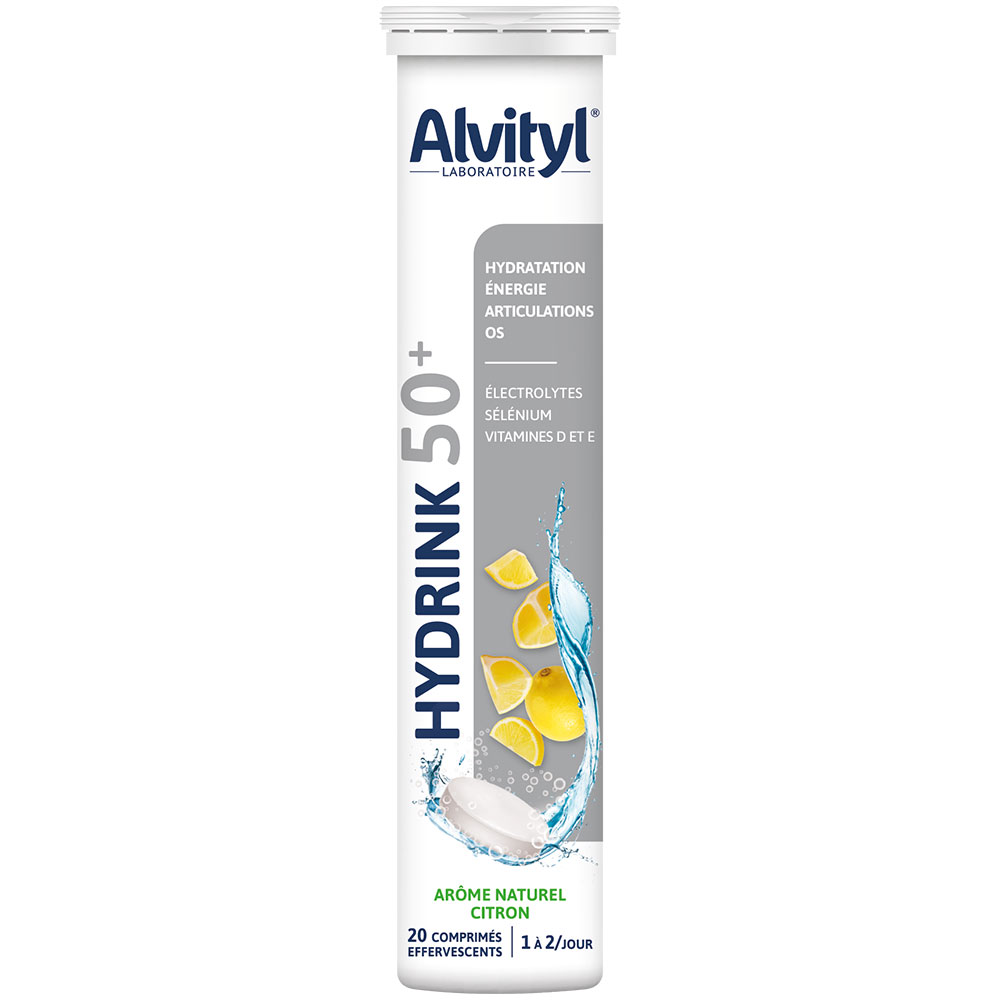 Alvityl Hydrink 50+ 20 comprimidos efervescentes