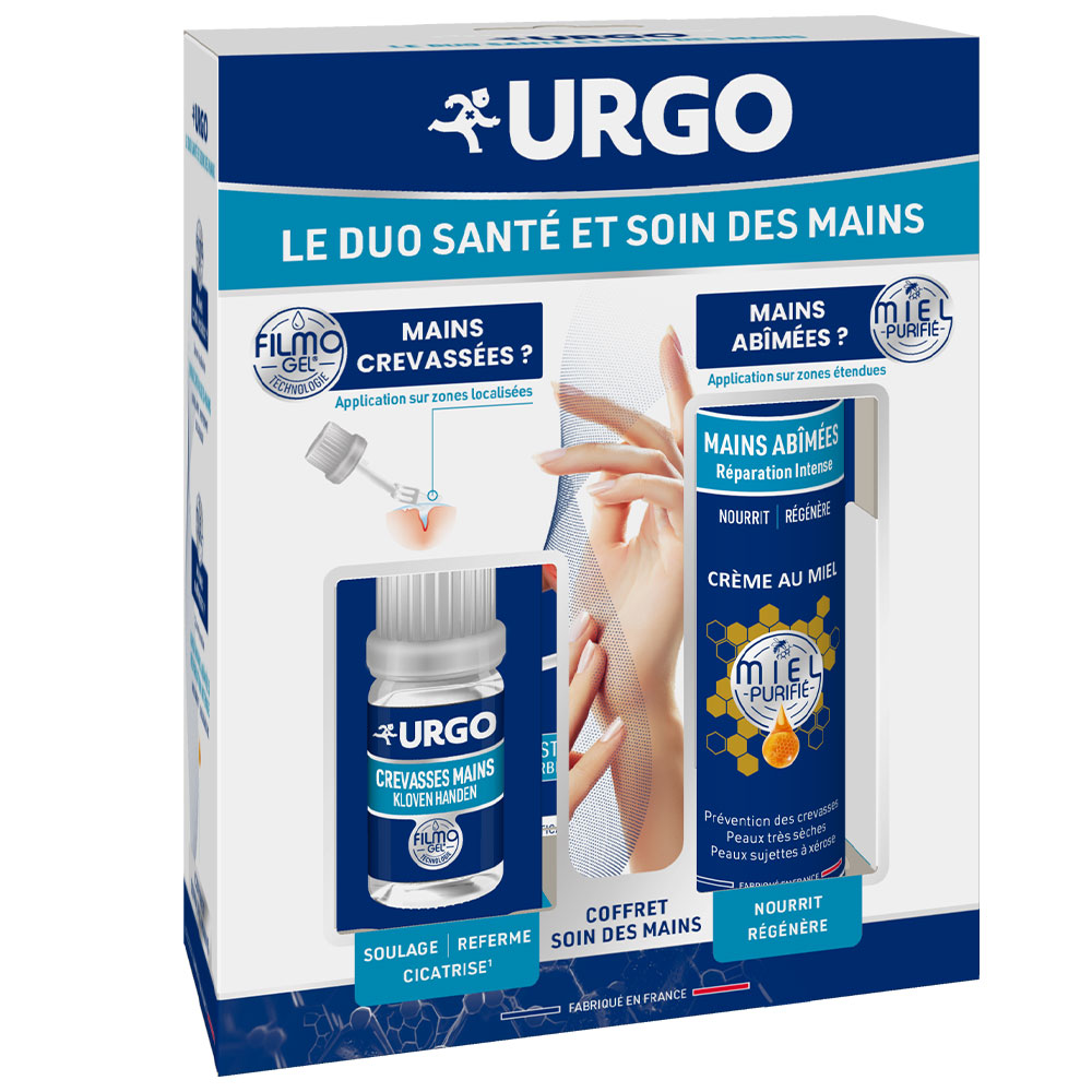 Urgo Dúo Salud y Cuidado de las Manos Agrietado y dañado