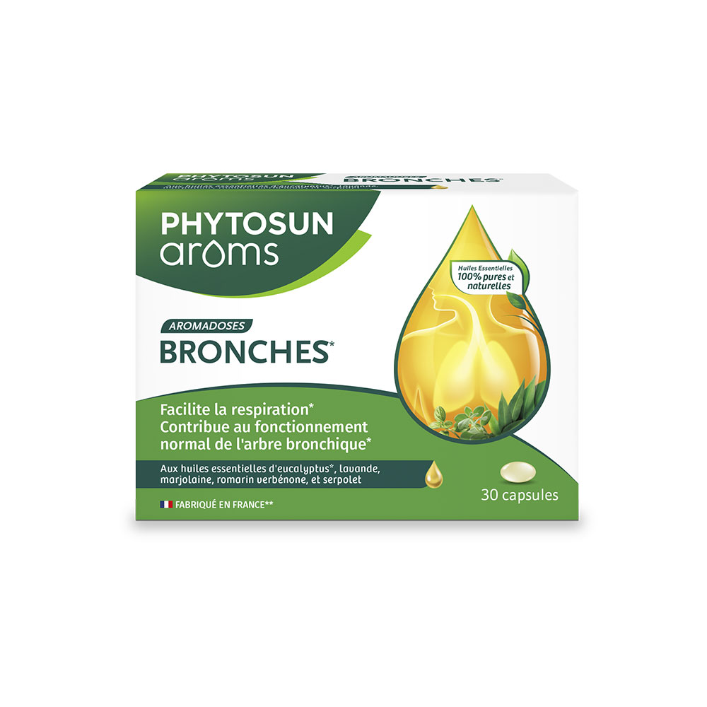 Phytosun Aroms Bronquios aromados 30 cápsulas
