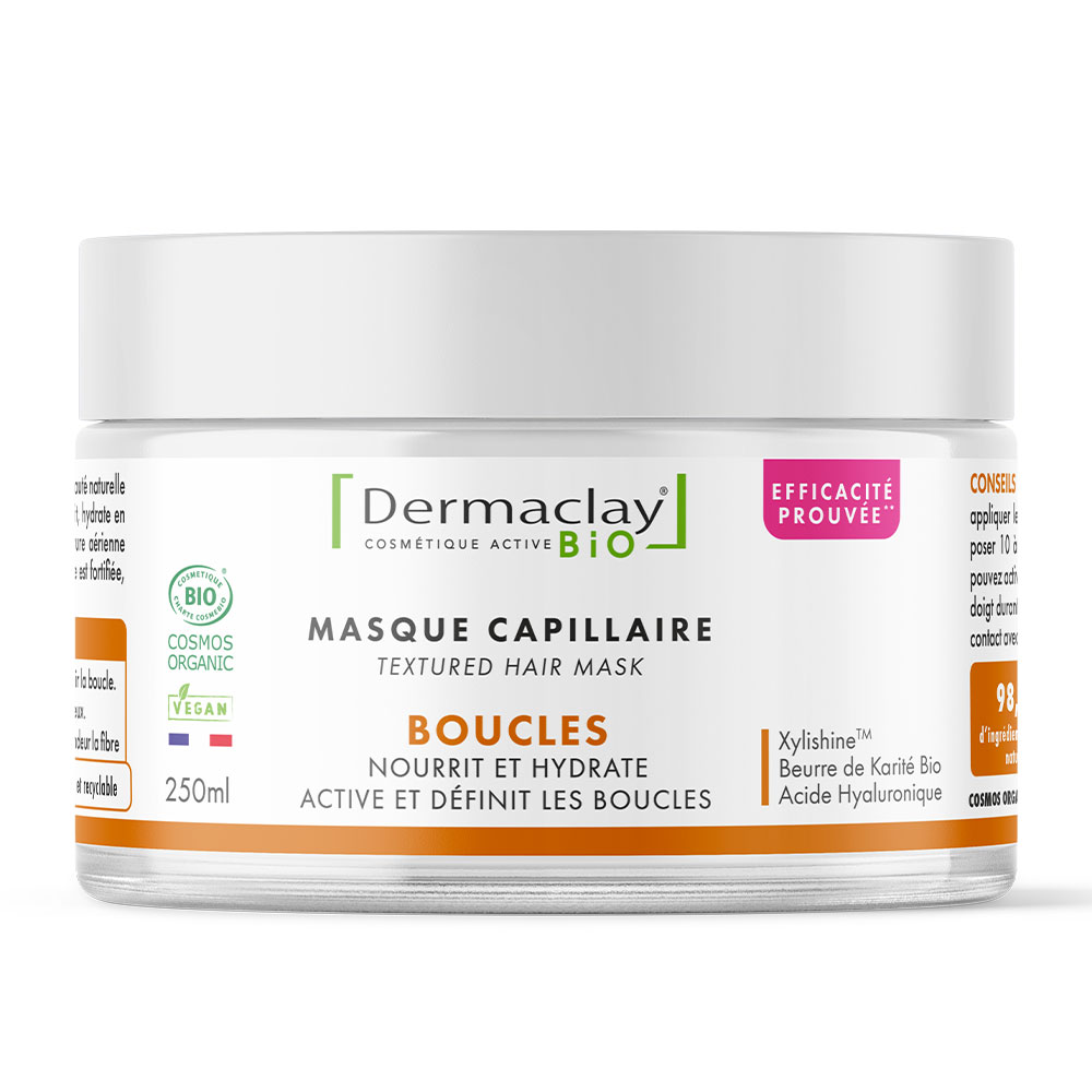 Dermaclay Mascarilla Capilar Bio Bucles 250 ml