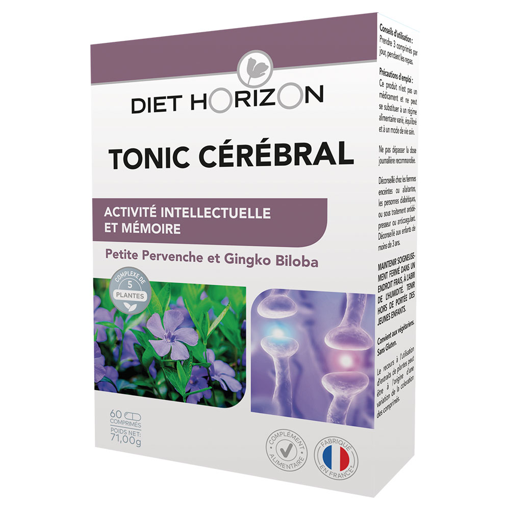 Diet Horizon Tónico cerebral 60 comprimidos
