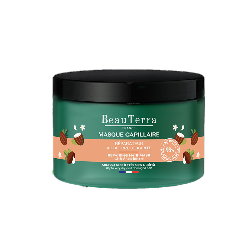 Beauterra Mascarilla Reparadora Cabellos secos a muy secos 250 ml